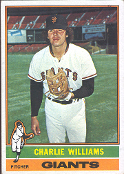 1976 Topps Baseball Cards      332     Charlie Williams